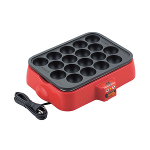 着脱式電気たこ焼き器18穴